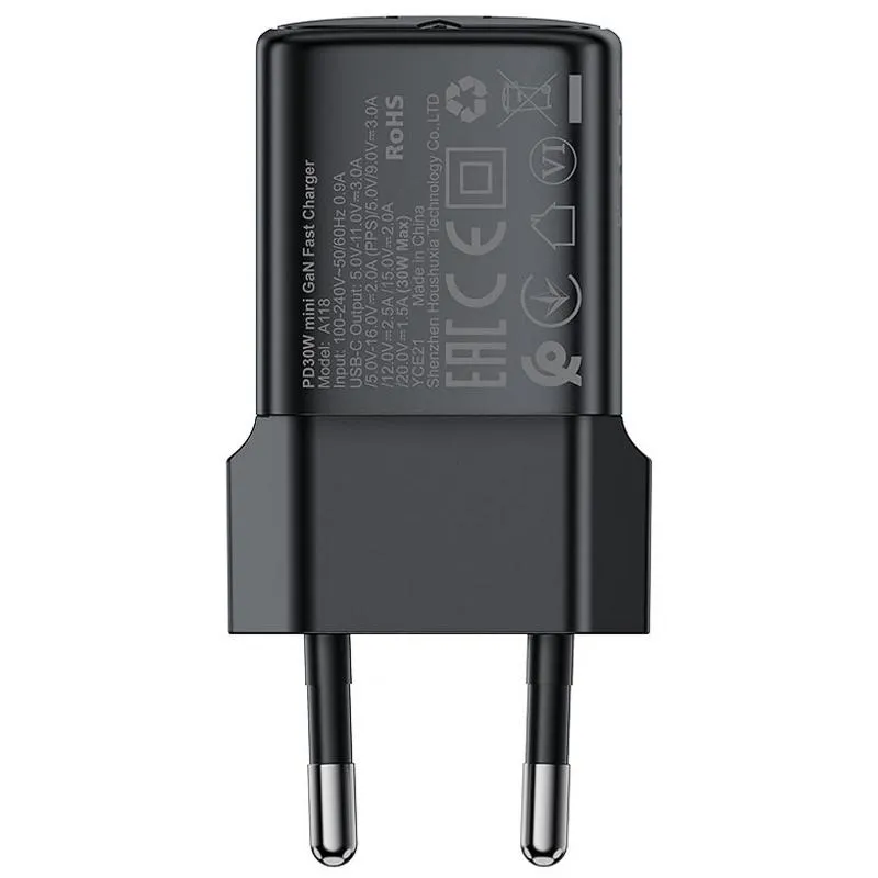 МЗП Acefast A118 PD30W GaN Black — фото 4