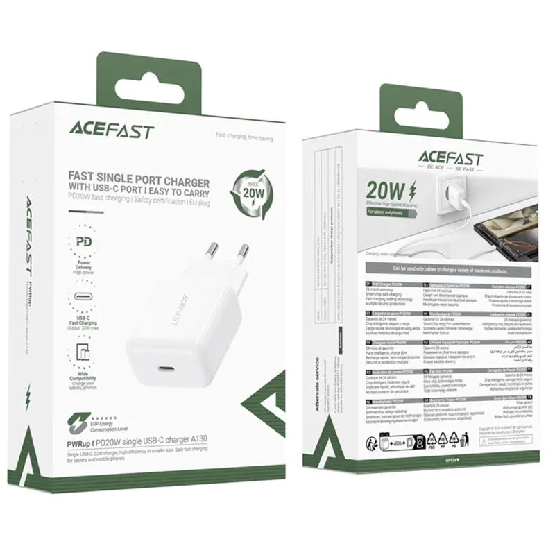 МЗП Acefast A130 PD20W White — фото 2