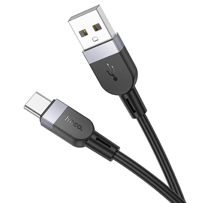 Дата кабель Hoco X109 Energy silicone USB to Type-C Black — фото 5