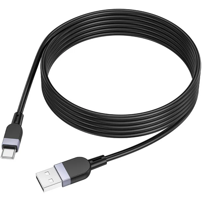 Дата кабель Hoco X109 Energy silicone USB to Type-C Black — фото 3