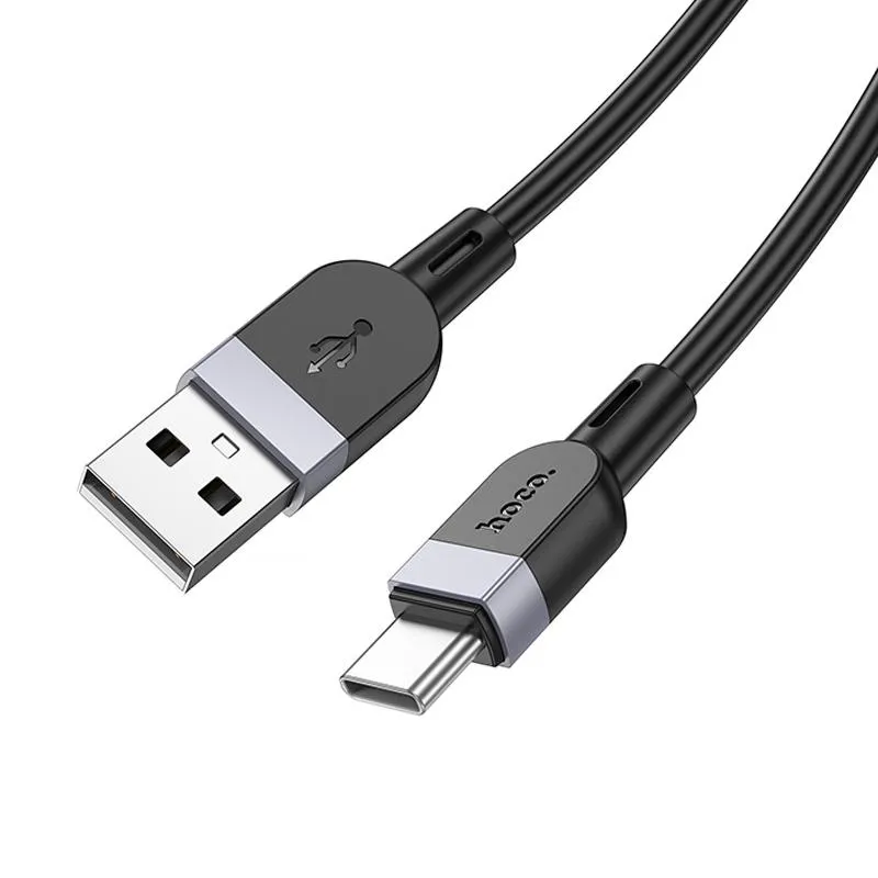 Дата кабель Hoco X109 Energy silicone USB to Type-C Black — фото 4