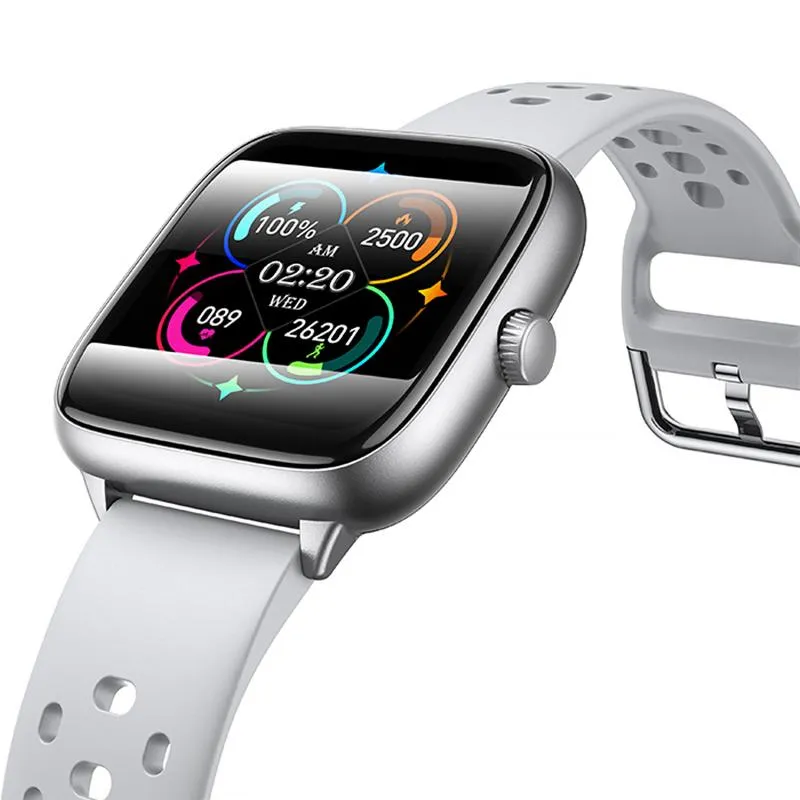 Смарт-годинник Hoco Y36 Smart sports watch Silver — фото 3