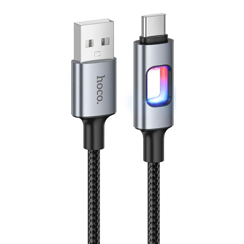 Дата кабель Hoco U144 New USB to Type-C 3A Black