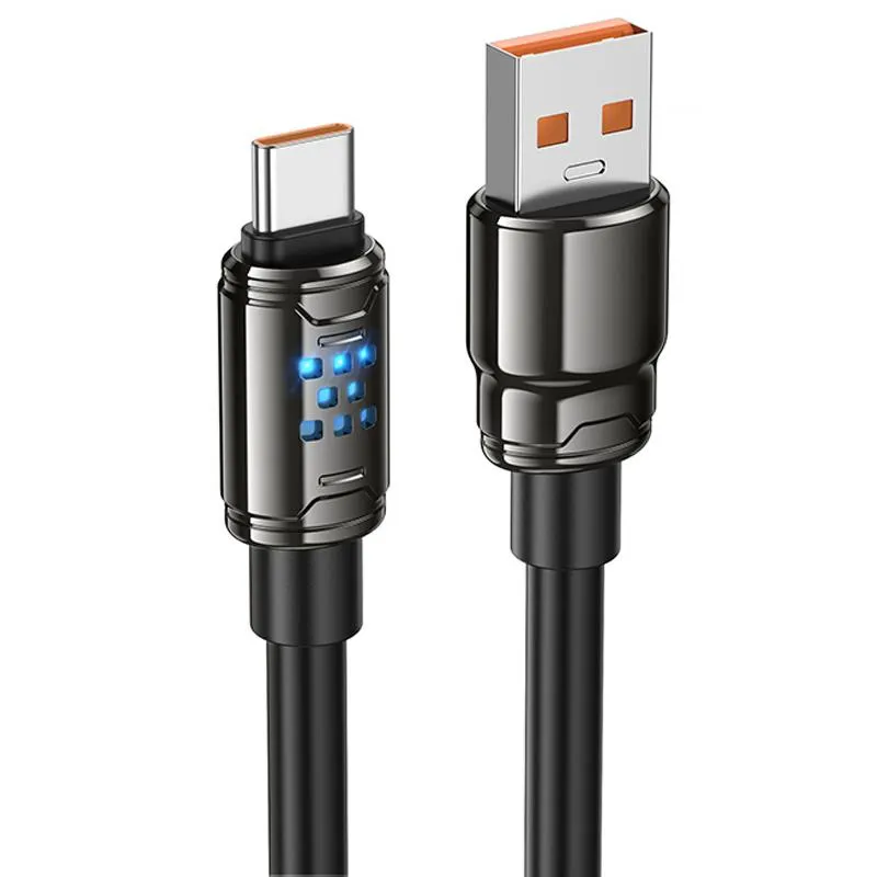 Дата кабель Hoco U143 Joy USB to Type-C 5A Black
