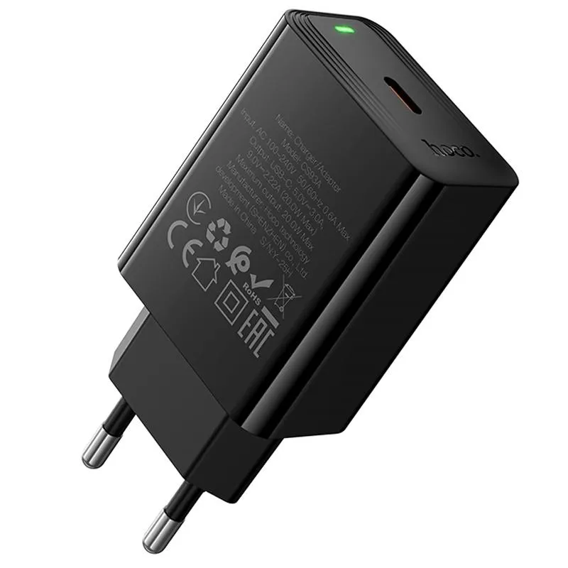МЗП Hoco CS93A Leader 20W Black — фото 4