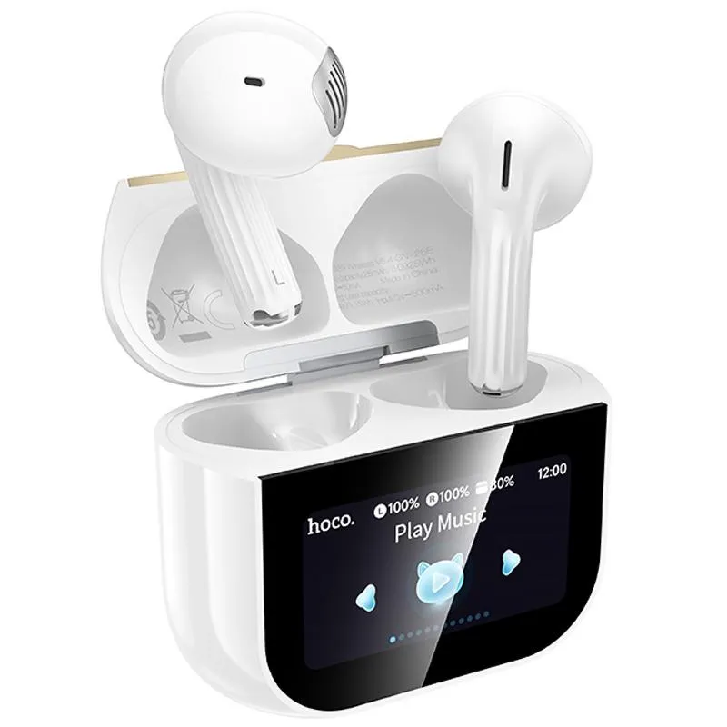 Бездротові TWS навушники Hoco EW89 Kissa White — фото 3