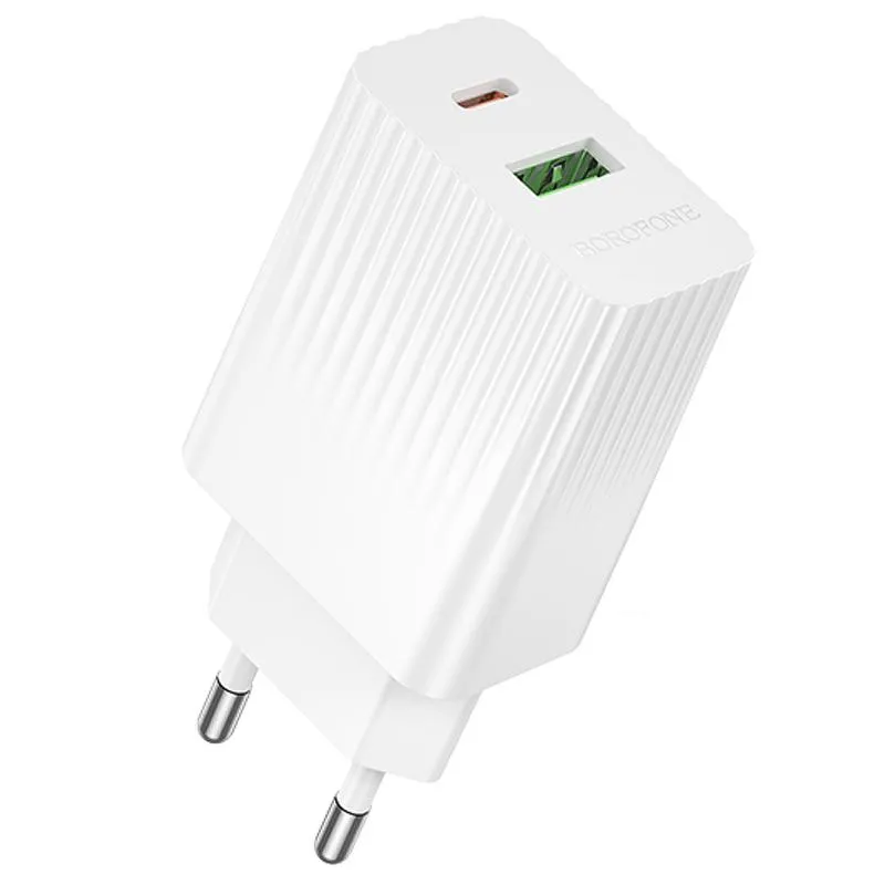 МЗП Borofone BAS76A Source PD30W+QC3.0 White