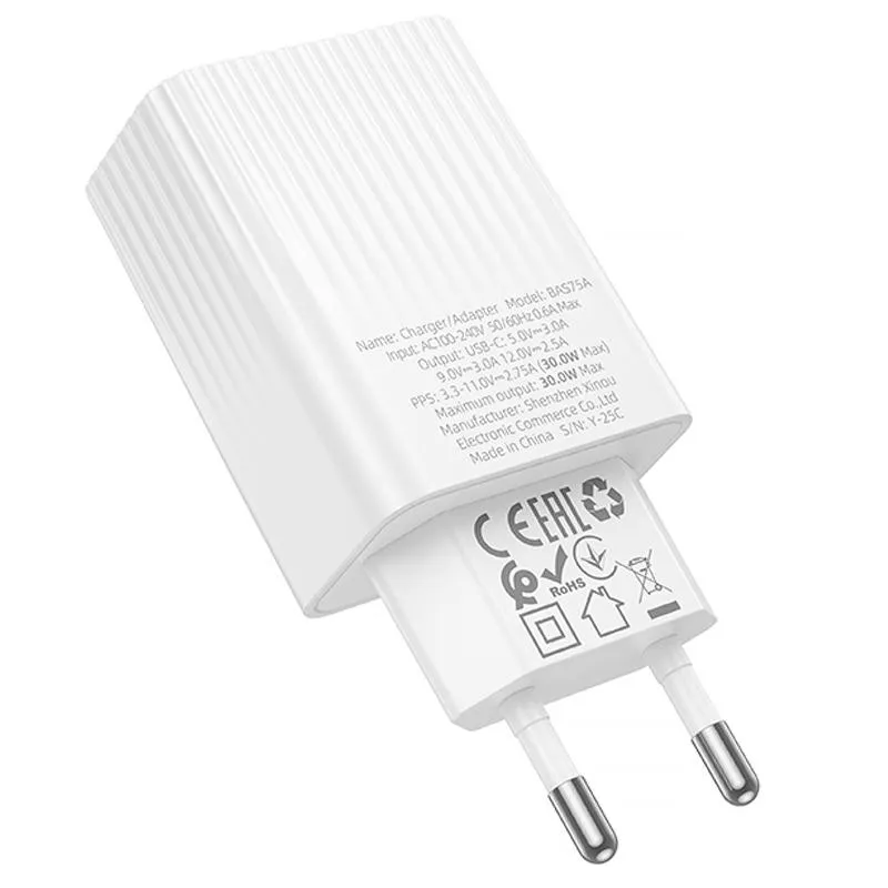 МЗП Borofone BAS75A Source PD30W White — фото 5
