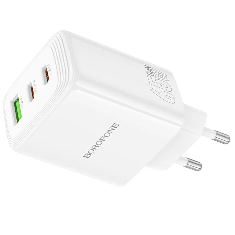 МЗП Borofone BN32 Cargador PD65W White — фото 3