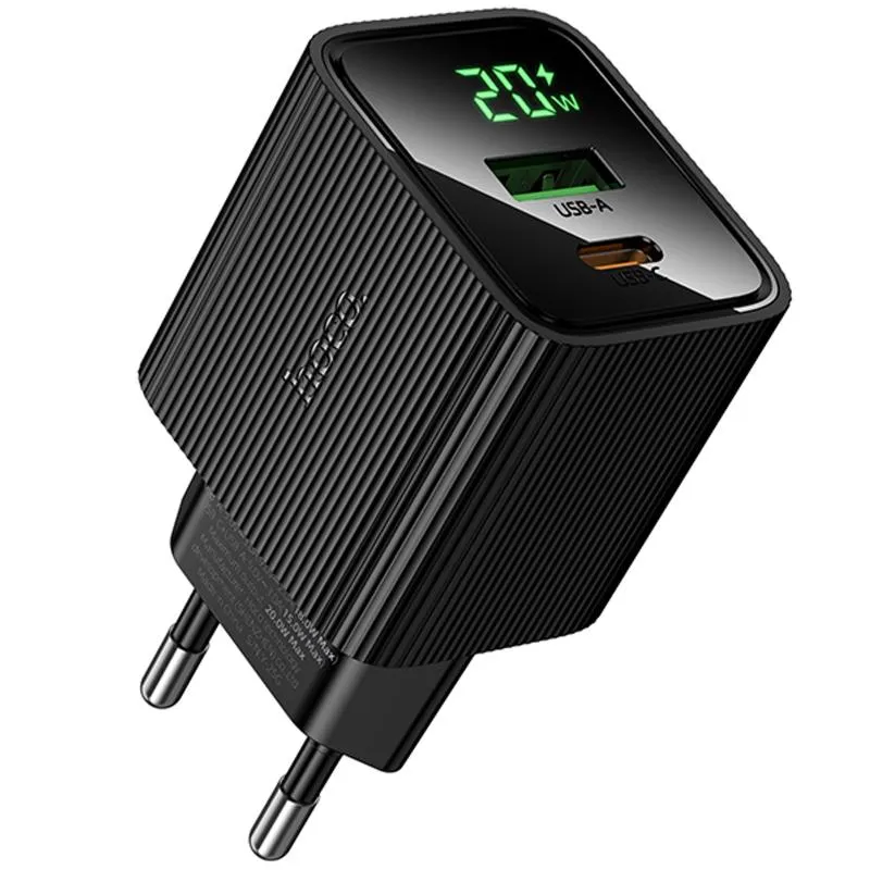 МЗП Hoco CS83A Excellent with digital display PD20W+QC3.0 Black