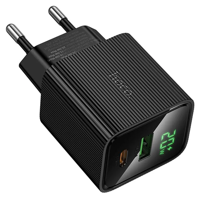 МЗП Hoco CS83A Excellent with digital display PD20W+QC3.0 Black — фото 5