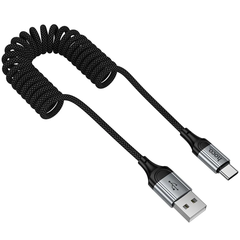 Дата кабель Hoco X121 Nuevo USB to Type-C 3A Black — фото 3