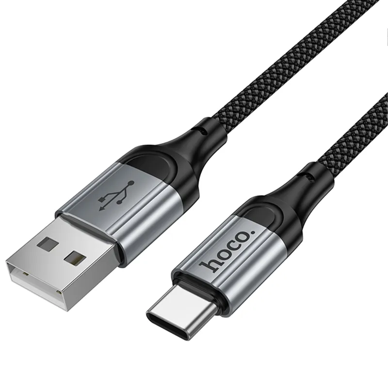 Дата кабель Hoco X121 Nuevo USB to Type-C 3A Black — фото 5