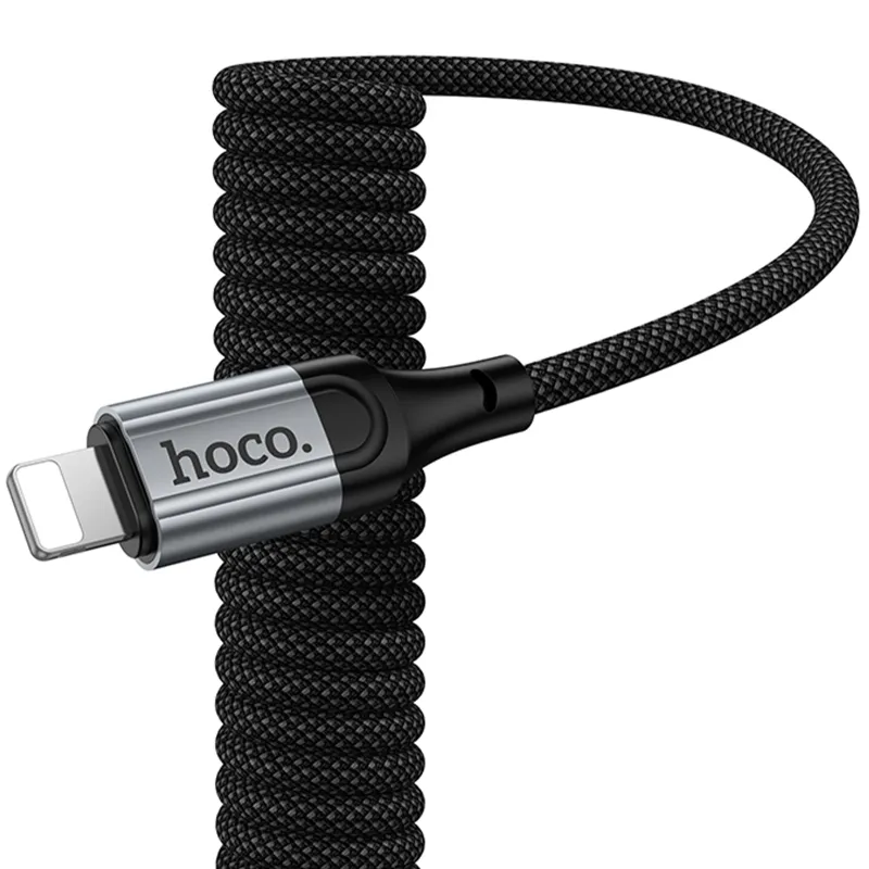 Дата кабель Hoco X121 Nuevo Type-C to Lightning 27W Black — фото 4