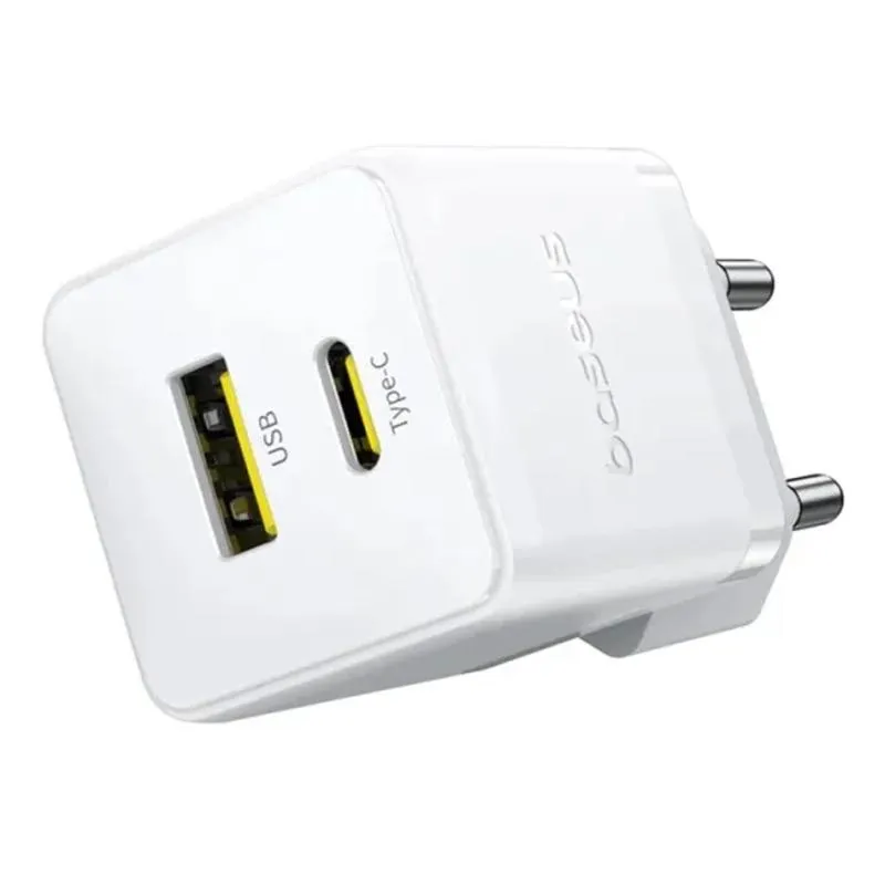 МЗП Baseus Palm Fast Charger 20W Moon White — фото 2