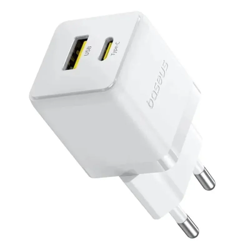 МЗП Baseus Palm Fast Charger 20W Moon White — фото 3