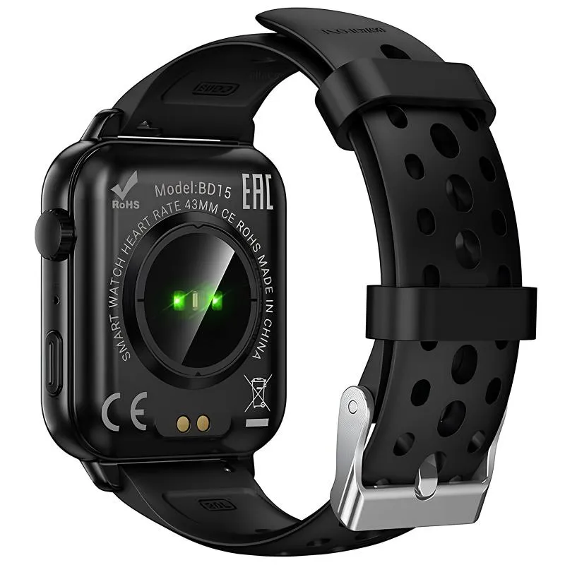 Смарт-годинник Borofone BD15 Smart sports watch Black — фото 3