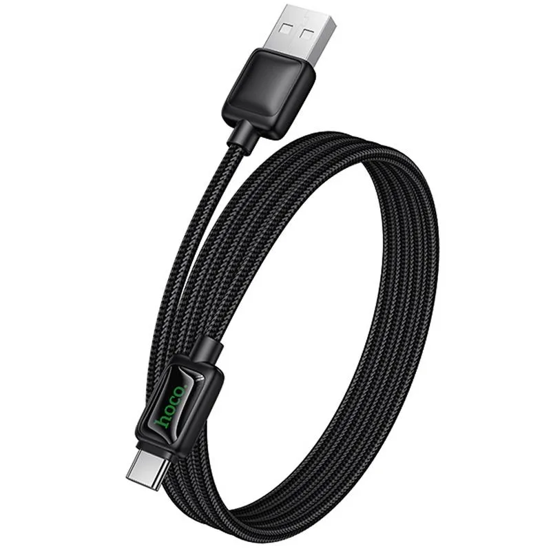 Дата кабель Hoco U146 Mundo USB to Type-C 36W Black — фото 6