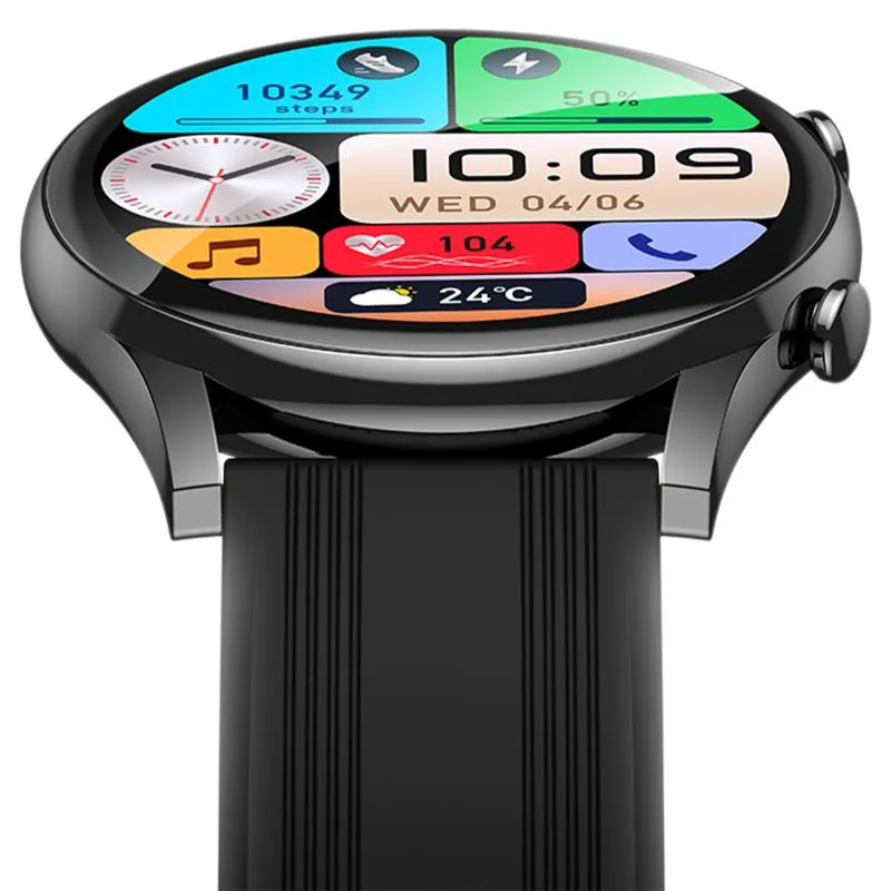 Смарт-годинник Hoco Y38 Smart sports watch Black — фото 3