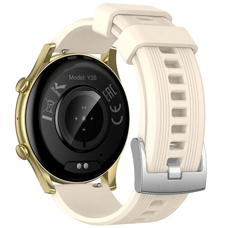 Смарт-годинник Hoco Y38 Smart sports watch Gold — фото 3
