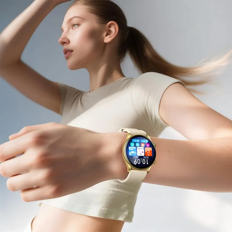 Смарт-годинник Hoco Y38 Smart sports watch Gold — фото 4