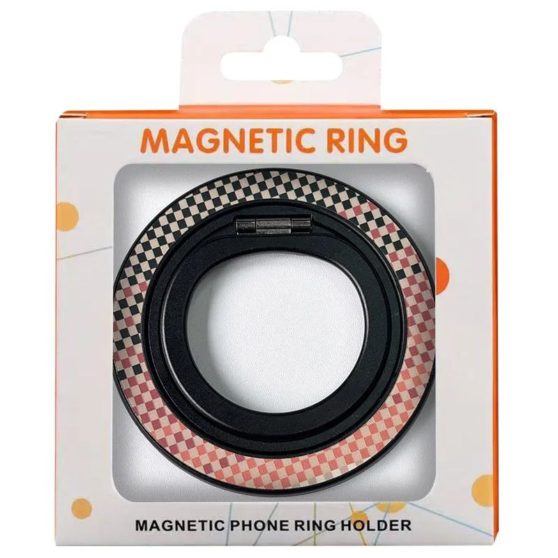 Магнітне кільце-тримач Magnetic Ring Holder Red-Orange — фото 5