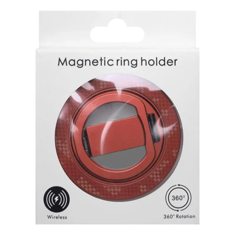 Магнітне кільце-тримач Magnetic Multi-Stand Red — фото 2