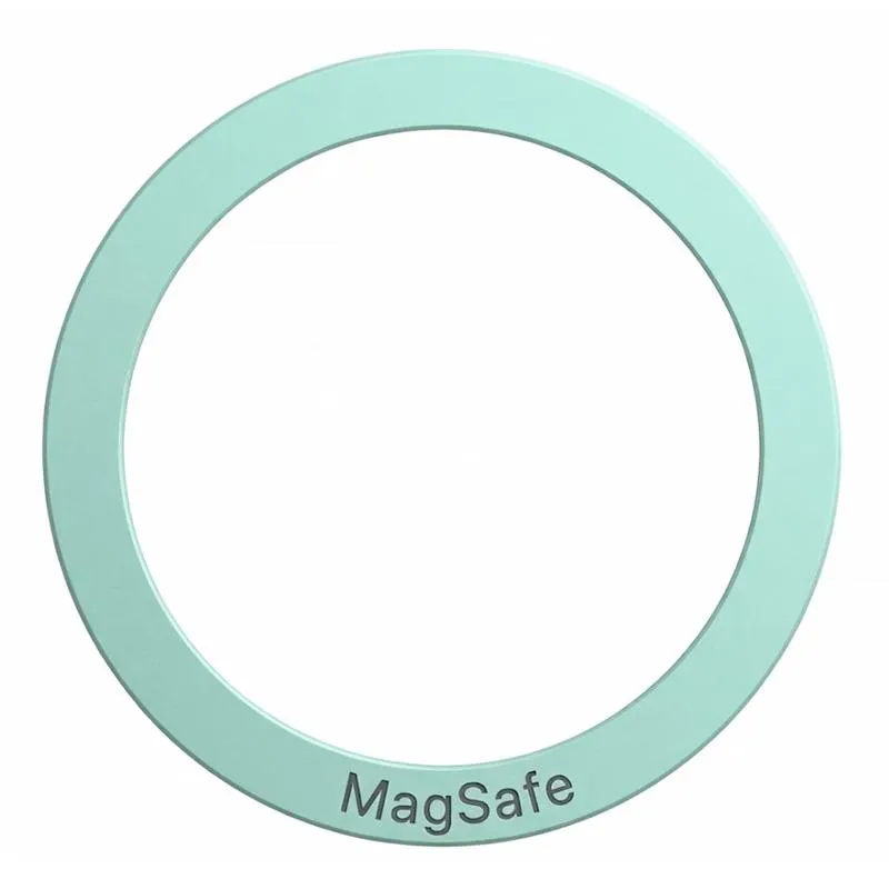 Металлическое кільце Silicone Magnetic Aquamarine