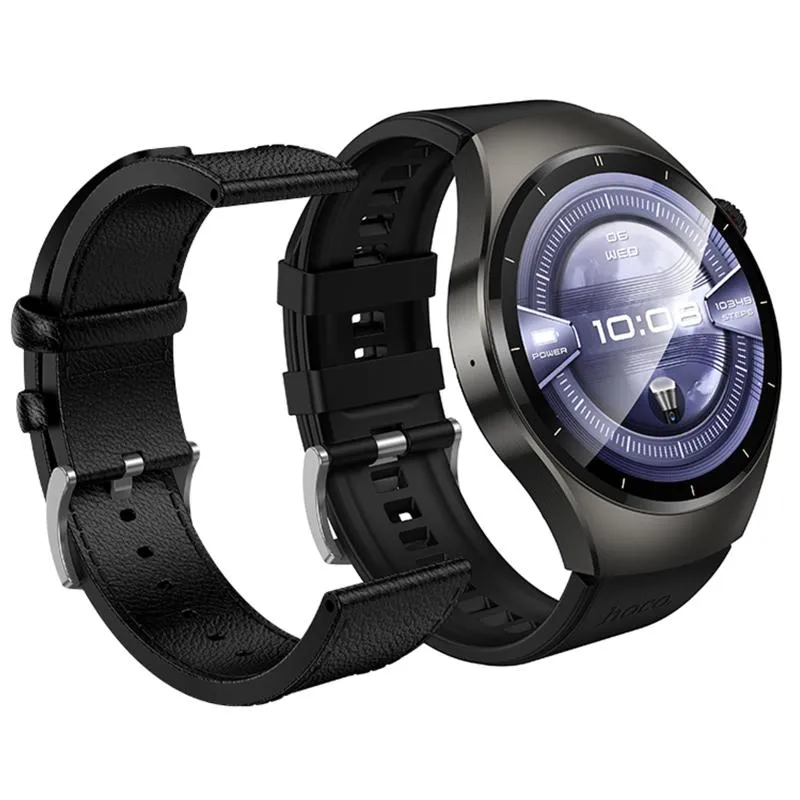 Смарт-годинник Hoco Y40 Smart sports watch Black — фото 2