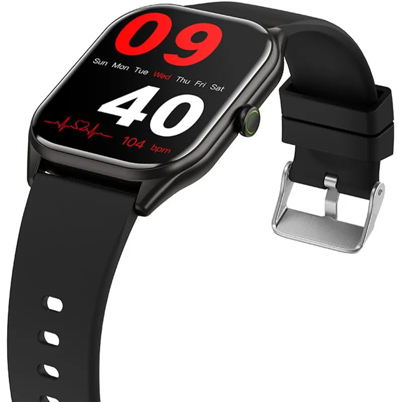 Смарт-годинник Hoco Y41 Smart sports watch Black — фото 4