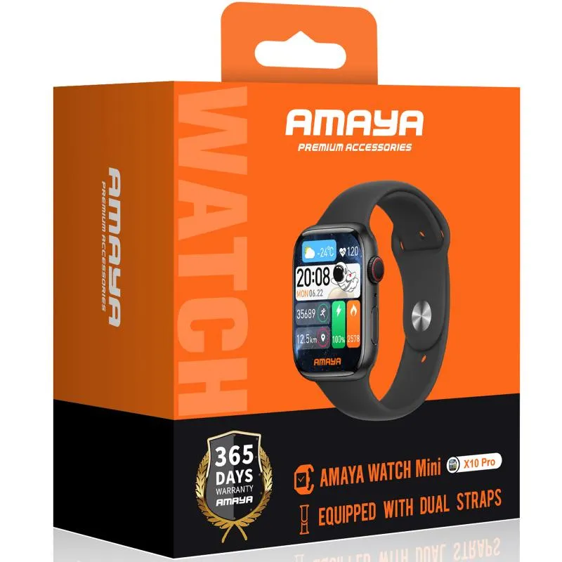 Смарт-годинник Amaya X10 Pro Smart sports watch Black — фото 2