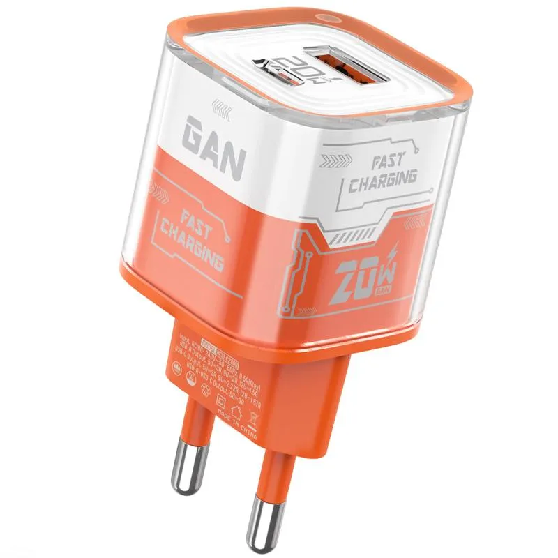 МЗП Amaya E200D PD20W+QC3.0 Orange