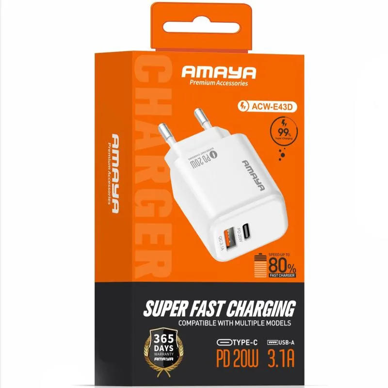 МЗП Amaya E43D PD20W White — фото 2