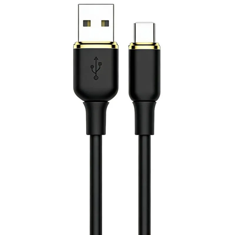 Дата кабель Amaya 89C USB to Type-C 3A (1m) Black