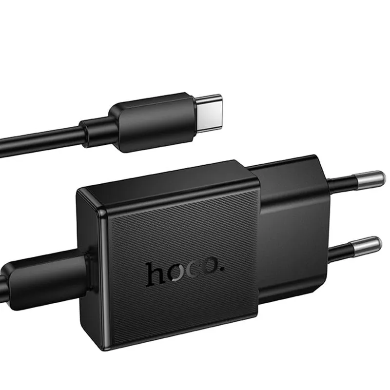 МЗП Hoco N72 Speed ultra-thin PD20W + кабель Type-C to Type-C Black — фото 3