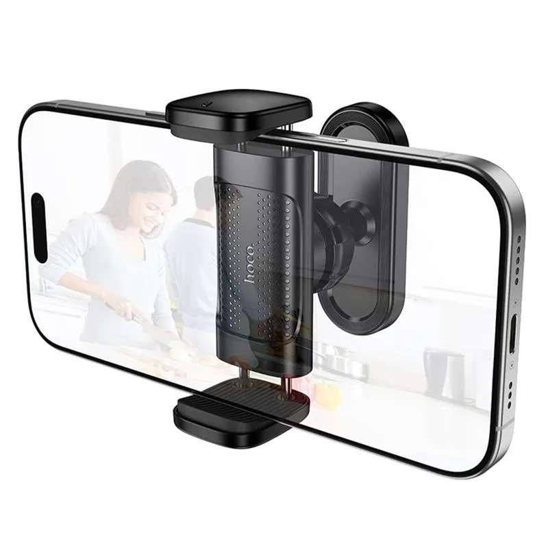 Тримач для телефону Hoco HD12 Supporter on magnet Black — фото 5