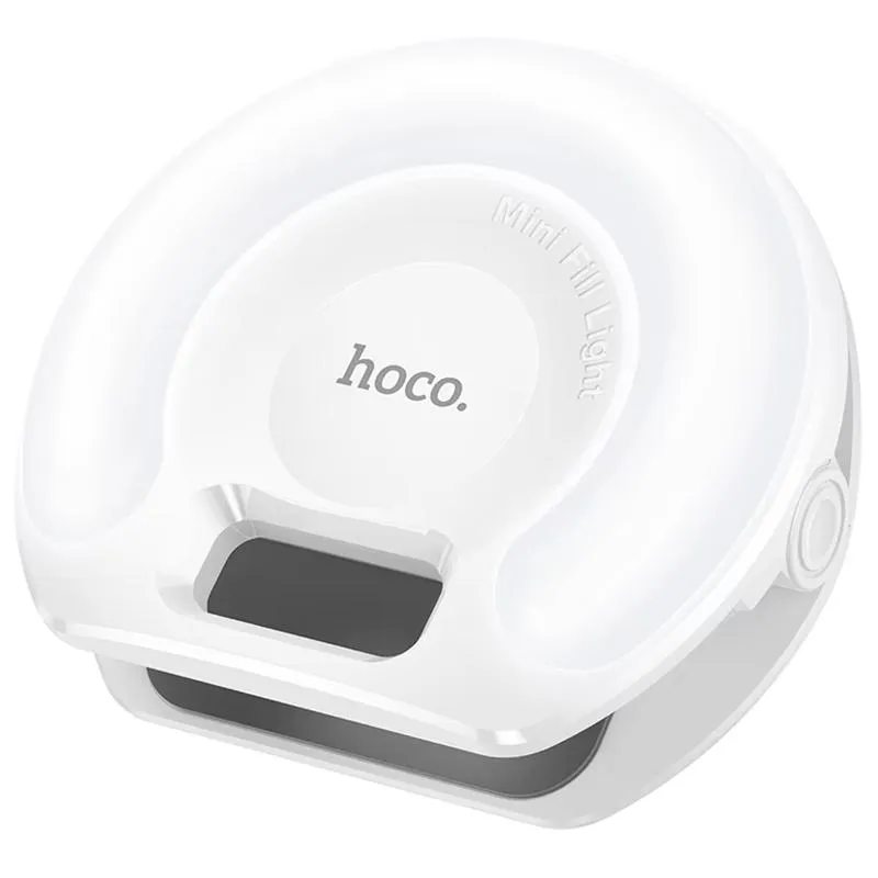 Портативна лампа для селфі Hoco K160 Olas 400 mAh White