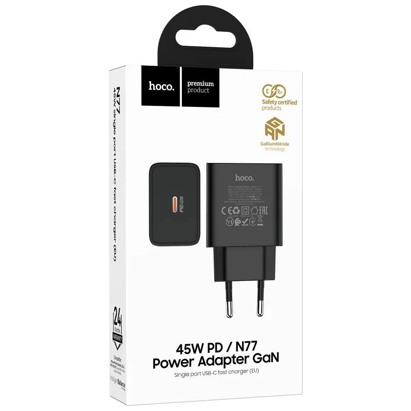 МЗП Hoco N77 Star PD45W Black — фото 2