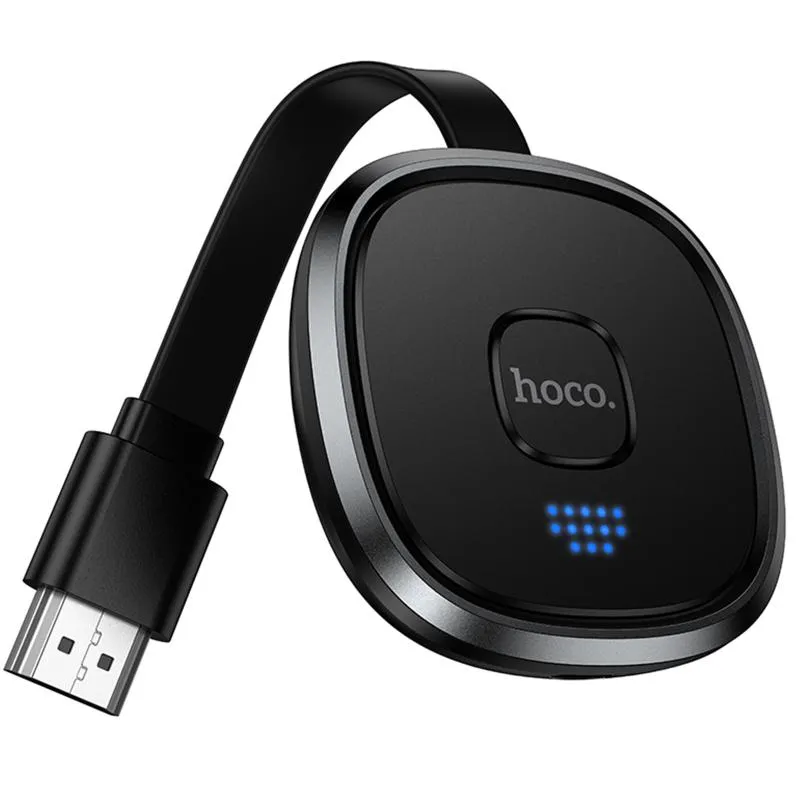 Адаптер Hoco UA45 HDMI Screen Mirroring Device Black — фото 2