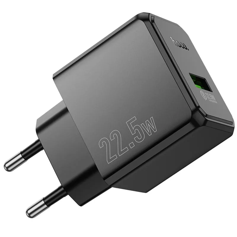 МЗП Hoco CS17A Wish QC3.0 22.5W Black — фото 4