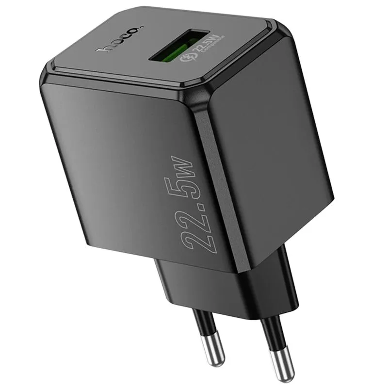 МЗП Hoco CS17A Wish QC3.0 22.5W Black — фото 5