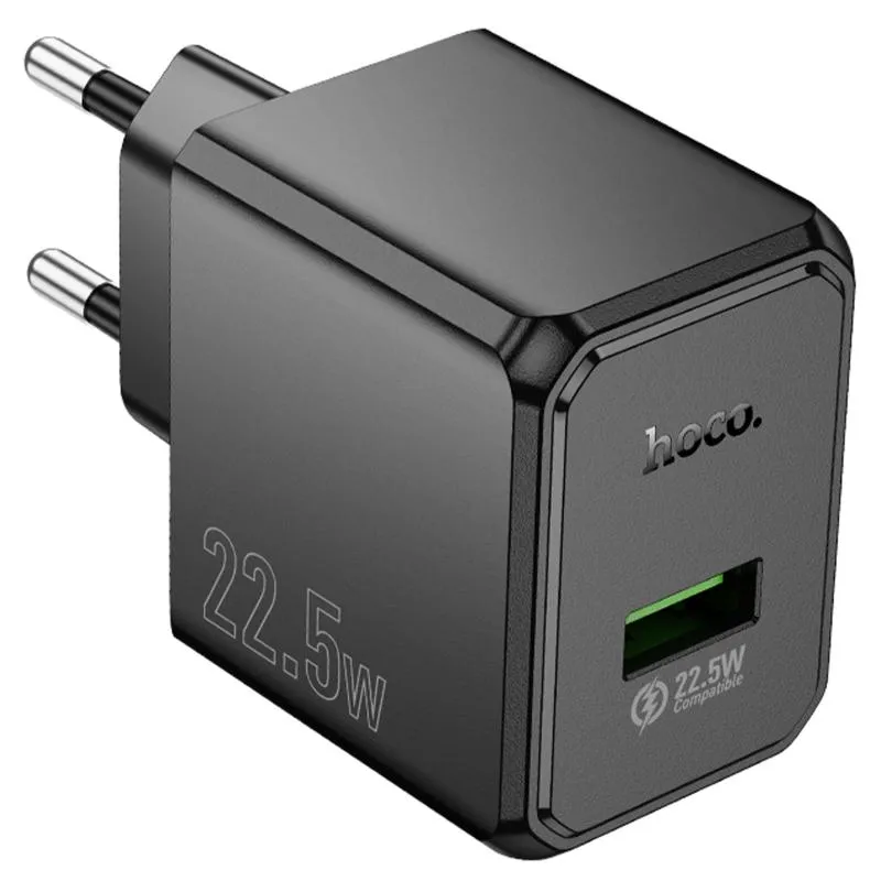 МЗП Hoco CS17A Wish QC3.0 22.5W Black — фото 6