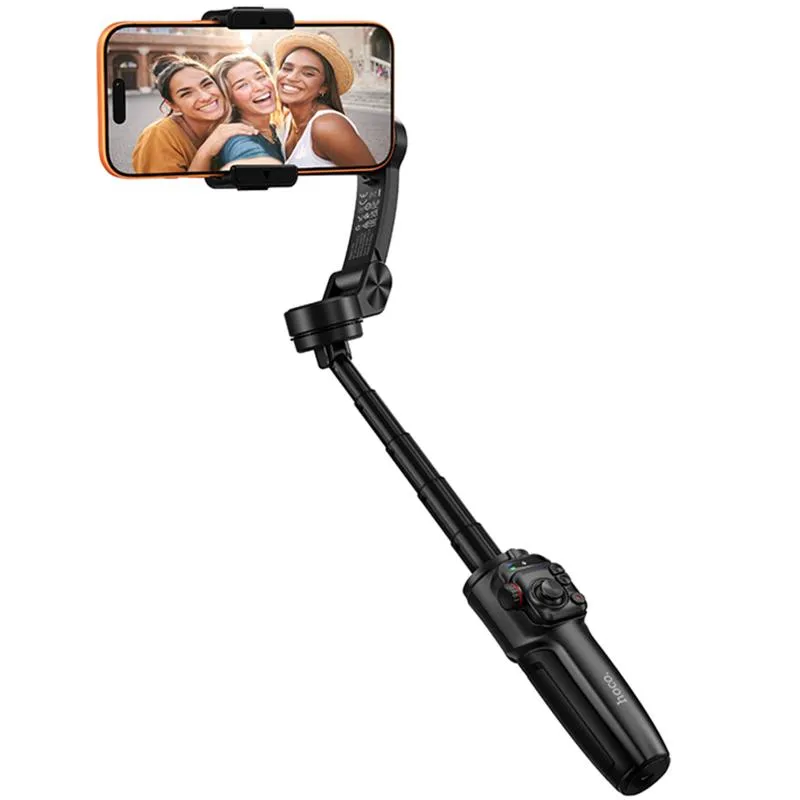 Стабілізатор Hoco K91 Support 3-axis smart gimbal Black — фото 5