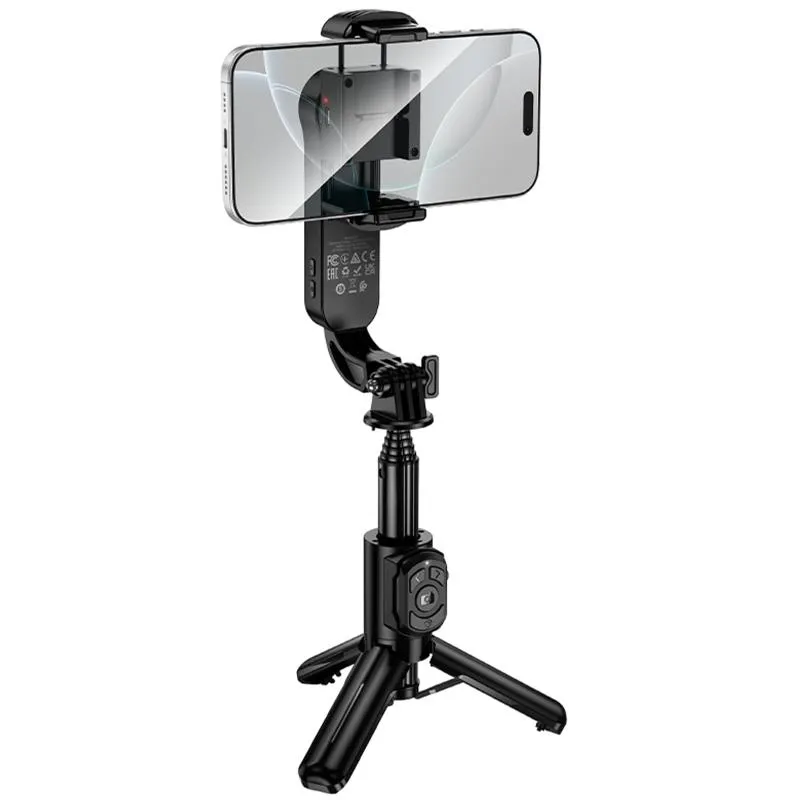 Монопод для селфі Hoco K90 Support axis smart+light Black