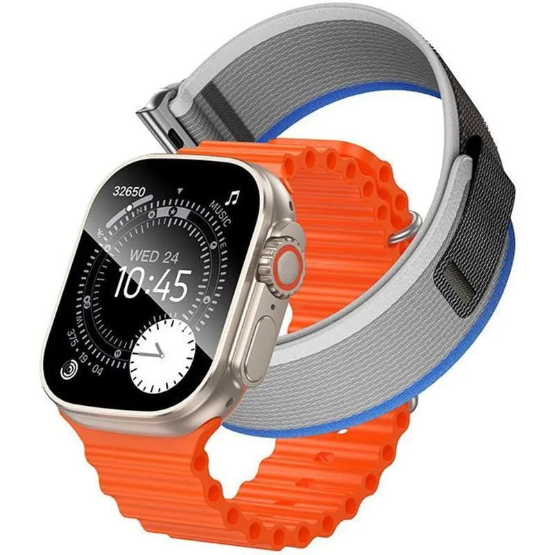 Смарт-годинник Hoco Y42 Ultra Smart sports watch Titanium gold