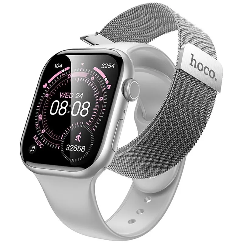 Смарт-годинник Hoco Y42 Smart sports watch Silver