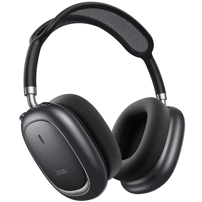 Накладні бездротові навушники Hoco W68 Calma ANC (App) Metal gray