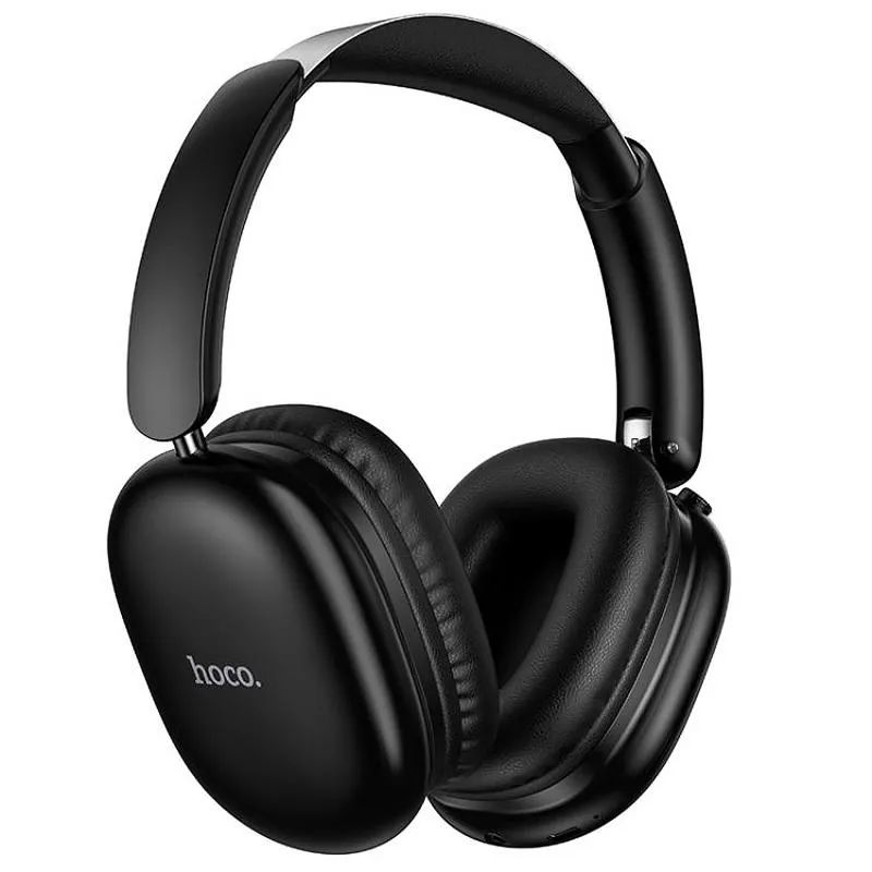 Накладні бездротові навушники Hoco W73 Graceful Black