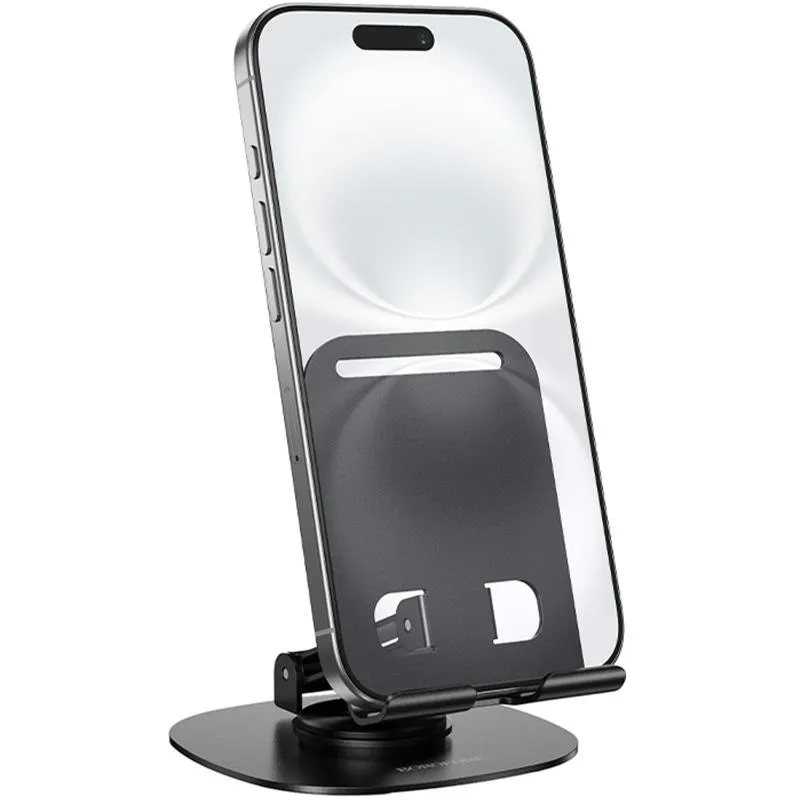 Підставка для телефону Borofone BH138 Fit metal Black — фото 6