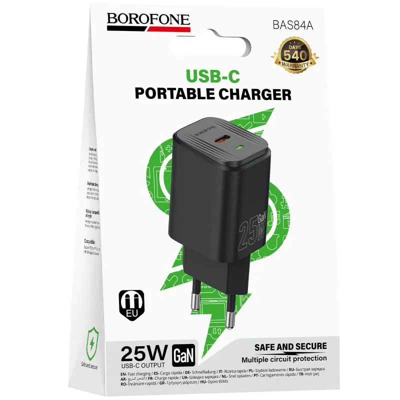 МЗП Borofone BAS84A Star PD25W Black — фото 2